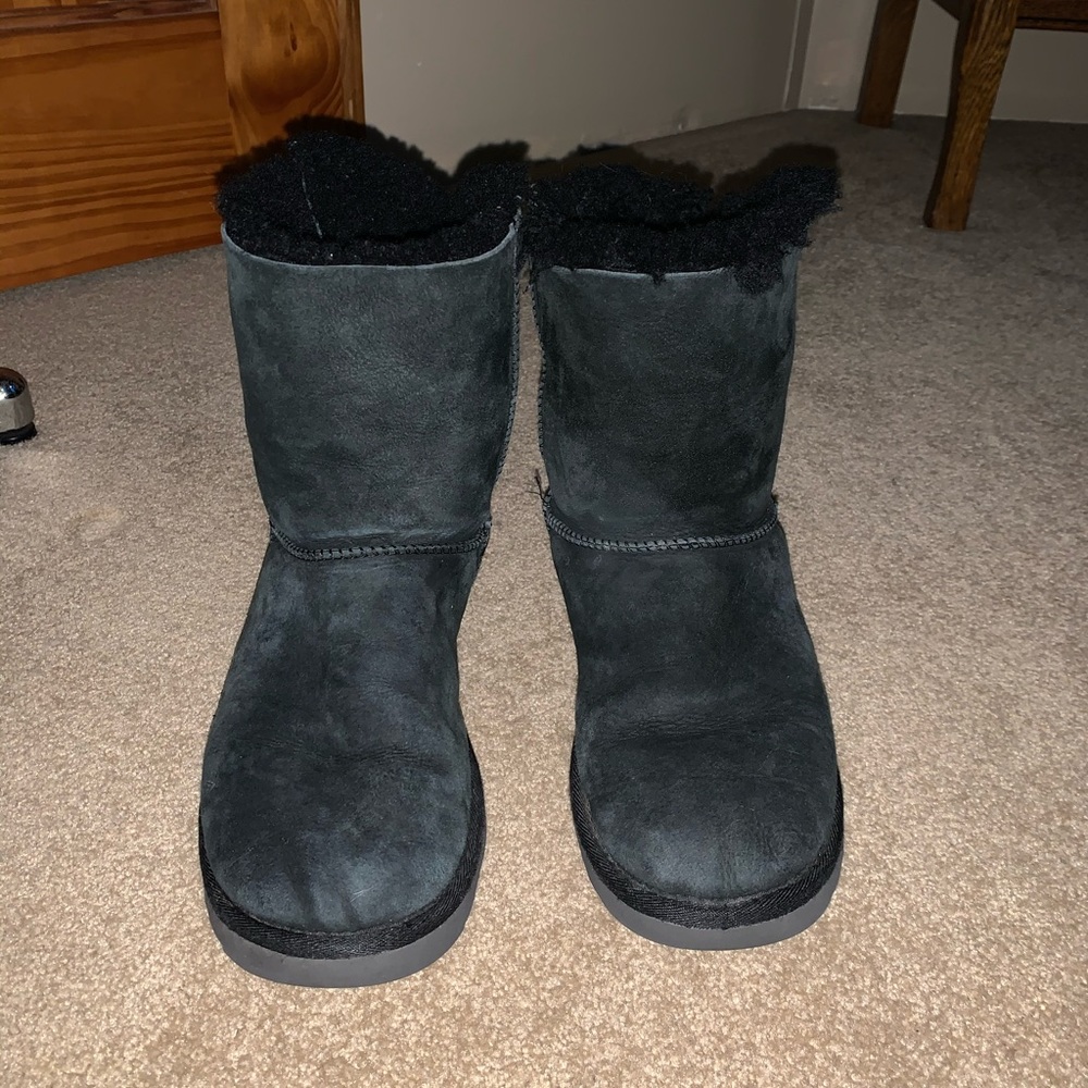 Black UGG boots